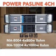 Power 4 ch Pasline MA8004 ma 8004(4x800 watt)