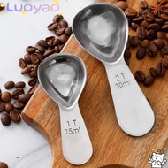 LUOYAO1 Coffee Scoops, Stainless Steel 1 Tbsp or 2 Tbsp Coffee Bean Measuring Spoons, Durable 15/30m