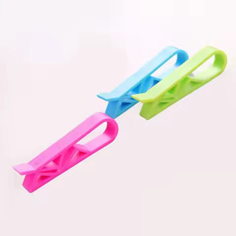 4/10pcs Dustbin Bag Clips Bin Bag Plastic Clip Clamp Holders For Kitchen Home Office Garbage Waste T