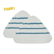 2Pcs Steam Mop Replacement Pads Triangle Washable Cloth Microfiber Steam Mop Pads Mop Head Pad Steam