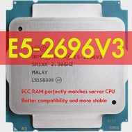 XEON 2696V3 E5โปรเซสเซอร์ V3 2696 SR1XK ความเร็ว2.3GHz ดีกว่า LGA 2011-3 CPU มาเธอร์บอร์ดเทอร์โบ DDR4สำหรับชุดอุปกรณ์ Xeon CPD