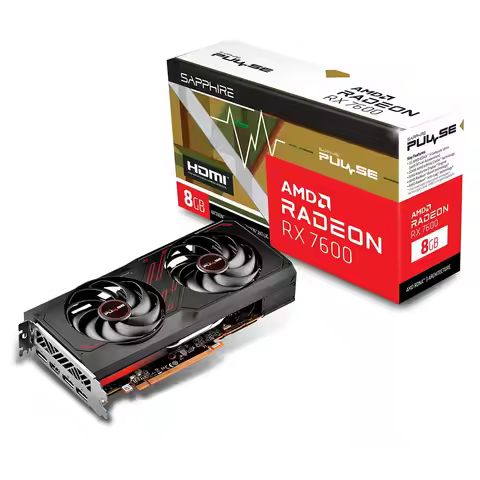 Sapphire Radeon Rx 7600 Pulse Oc D6 8Gb
