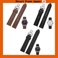 [Direct from Japan] Watch strap with D-buckle, 18mm, 19mm, 20mm, 21mm, 22mm, smart watch band, genui