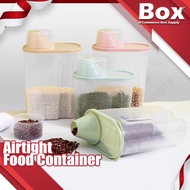 2.5/1.9 Liter Grain Multipurpose Food Dispenser/Food Storage Container/Food Bekas Simpanan Makanan