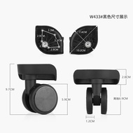 W433 suitcase universal wheel roller trolley case travel luggage swivel casters pull baggage box sil
