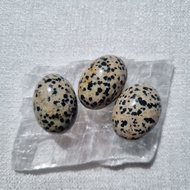 Ready Stock😊 Dalmatian Jasper Tumble  (Natural Crystal, Tumbled Stone)