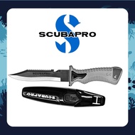Scubapro K6 Knife scuba diving Stainless SteeL Blade length: 6.1in/15.5cm Easy-grip handle is full-s