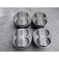 Honda B18C Type R P73 piston set used original DC2 DB8