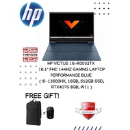HP Victus 16-R0032TX 16.1" FHD 144Hz Gaming Laptop Performance Blue ( I5-13500HX, 16GB, 512GB SSD, R