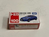 Takara Tomy Tomica No 100 Lexus IS350 F Sport