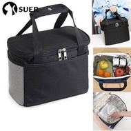 SUERHD Insulated Lunch Bag Reusable Picnic Adult Kids Lunch Box