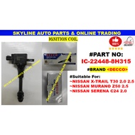22448-8H315 IGNITION PLUG COIL Nissan X-Trail T30 2.0 2.5 / Murano Z50 2.5 / Serena C24 2.0
