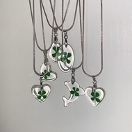4-Leaf clover necklace V.1 /