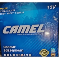 CAMEL PLUS NS60S HIGH QUALITY MF (KERING) CAR BATTERIES