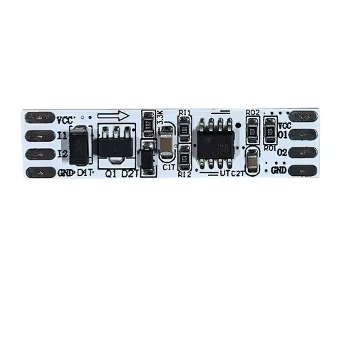 DC5V-24V LED mini Signal Amplifier GY201 SPI controller 2CH group for ws2812 ws2811 ws2813 ws2815 sk