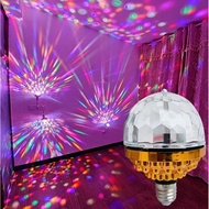 Heinast RGB LED Disco Light E27 Rotating Party Lamp Colorful Light 6W - H-21 Alanmasbro10