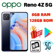 【READY STOCK】100% Original - OPPO RENO 4 4Z 5G Network (8GB Ram + 128GB Rom) 6.5 inch 4G 5G LTE Dual sim card Android Smartphone - Used Set 98% new