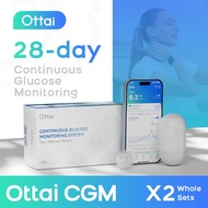 M8 CGM 2 Full Sets Glucose Monitoring Set Continuous Glucose Meter No Finger Pricking