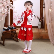FIGO2 ชุดเด็กผู้หญิง9_ เสื้อผ้าเด็กทักทายปีใหม่เสื้อผ้าเด็กฤดูหนาวเสื้อผ้าเด็กปีใหม่จีนเสื้อผ้าเด็กลมจีนถังเทศกาลจีนชุด ชุดจีนของเด็ก