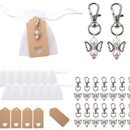 15/20Pcs Angel Keychain Favors Favor Angel Charms Wedding Party Favors Mini Angel Pendant Key Chain 