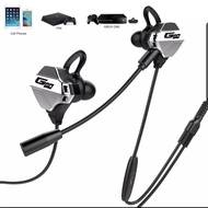 Headset gaming in-ear kabel komputer genggam headset ayam universal mendengarkan suara headset denga