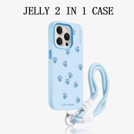 GANTUNGAN Jelly 2 In 1 Animal Footprints HangingTALI Realme C100i C100x C100 4G P3 Lite Note 80 C85 