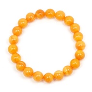 【正佳珠寶】蜜蠟琥珀 頂級花蜜蠟 8.3-8.7mm 花蜜蠟手珠