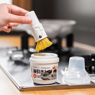 Oil Brush with Oil Bottle Integrated High Temperature Resistant Kitchen Pancake Brush Barbecue Brush