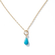 美國亞利桑那州 Sleeping Beauty 綠松石單顆項鍊