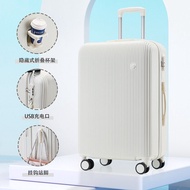 Durable Thickened Boarding Carry-On Suitcase Womens Small 2024 New Model Nautica ABS+PC Travel Bag w