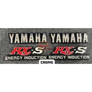 RXS115 Tank Emblem set 2pcs,Battery Cover Emblem set 2pcs