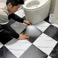 Kitchen Floor Tile Waterproof Sticker Floor Bathroom Floor Sticker Self-Adhesive Tile Toilet Floor S