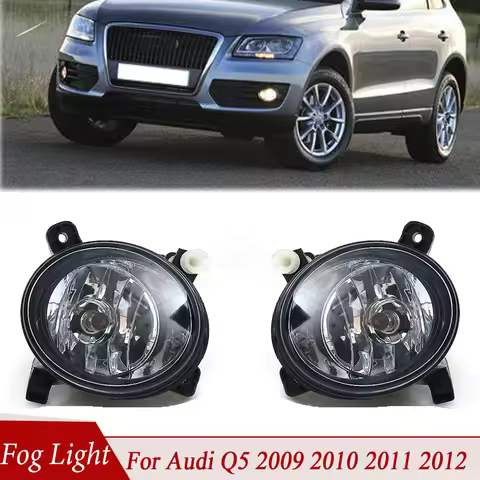 Front Bumper Lower Fog Light Fog Lamp Assembly Running Headlight 8T0941699B 8T0941700B For Audi Q5 2