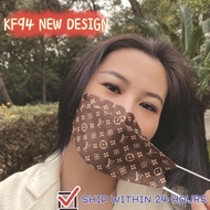 READY STOCK NEW DESIGN 2022 KF94 /BRANDED KF94/CHANEL KF94 /GUCCI  KF94/ADIDAS KF94 /LV KF94  SHIP I