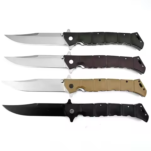 New Multifunctional Folding Knife Cold Luzon Outdoor Tactical Military Knives 8Cr13 Steel Profession