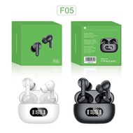 F 0 5 Wireless Bluetooth Headset. 3 Low Latension Long Battery Life T W S Smart L E D Digital Displa