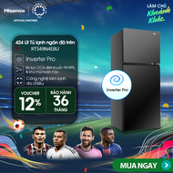 Tủ lạnh Hisense Inverter Pro 424L RT549N4EW-MBU tiết kiệm điện năng bảo hành chính hãng