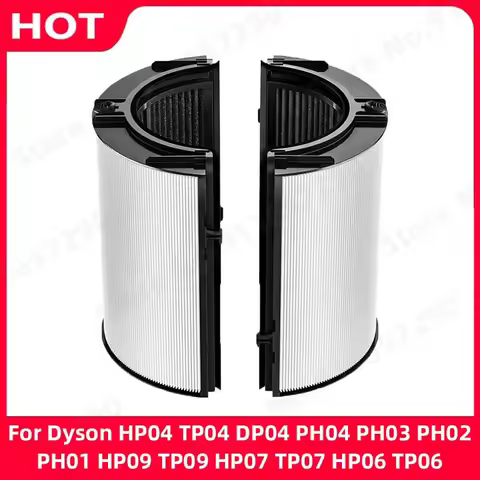 2 In 1 HEPA+Carbon Filter For Dyson HP04 TP04 DP04 PH04 PH03 PH02 PH01 HP09 TP09 HP07 TP07 HP06 TP06