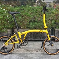 MINT T9C 9速 16吋 349 鉻鉬鋼折叠車 送叮叮水架前後蛙燈