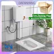 [Bisa COD] 1 Set Kloset Jongkok MR .TAO | Toilet Jongkok WC Sudah Termasuk Water tangki Flush