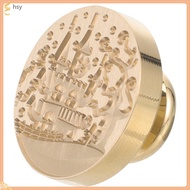 Golden Brass Wax Seal Stamp for Decorative Envelopes Invitations Letters huyisheng