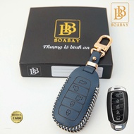 Hyundai Custin 2023 Leather Key Case, Hyundai Custin Key Cover, Hyundai Custin 2023 Key Case BOABAY 