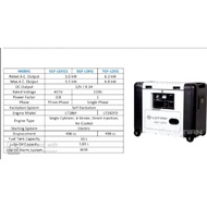 LUTIAN 5500 WATT DIESEL ENGINE GENERATOR SILENT TYPE SINGLE PHASE 5LGF-LDEG (ELECTRIC START/COMES WI