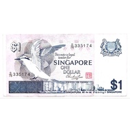 $1 burung Singapore Dollar