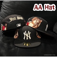 MLB Era New York Yankees hat, special design Jon Stan X, with embroidered Angel logo, men's style, f