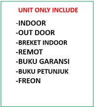 AC SHARP 1/2PK/SHARP AC 1/2PK AH-A05BEY BARU BERGARANSI