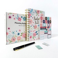 Aesthetic Budget Planner - Monthly Finance Planner with Expense Tracker Notebook, Undated Bill Organ