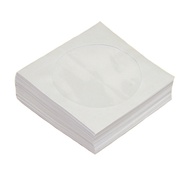 CD Bag CD White Bag 120g 100 Sheets CD Paper Bag Engraved Recording Disc Protective Bag