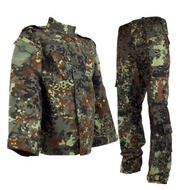 Airsoft Tactical Army Military BDU Uniform Combat Shirt &amp; Pants Set Outdoor Paintball Hunting Clothing German Camo
