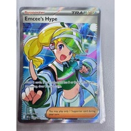 Trainer type - Pokemon card - Emcee’s Hype 220/182